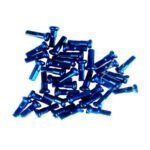 NIPLES 14Gx14mm VZ-C03-001A AZUL 38pcs ALUMINIO 7075