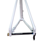 MARCO TWITTER C6 RUTA ALUMINIO BLANCO +HORQUILLA CARBONO - Imagen 5