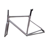 MARCO TWITTER C6 RUTA ALUMINIO GRIS MATE +HORQUILLA CARBONO