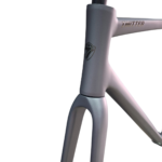 MARCO TWITTER C6 RUTA ALUMINIO GRIS MATE +HORQUILLA CARBONO - Imagen 2