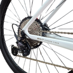 BICICLETA TWITTER MTB WARRIOR PRO 29 BOOST 25YEAR M6100-12S BLANCO - Imagen 4