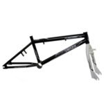 CUADRO BMX VENZO LIGHTNING NEGRO/BLANCO