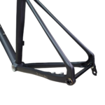 MARCO TWITTER C6 RUTA ALUMINIO NEGRO MATE +HORQUILLA CARBONO - Imagen 3