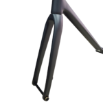 MARCO TWITTER C6 RUTA ALUMINIO NEGRO MATE +HORQUILLA CARBONO - Imagen 5