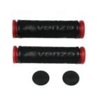 PUÑO GOMA VENZO NEGRO/ROJO