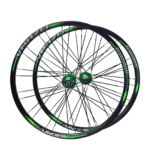 RUEDAS VENZO THUNDER 26 NEGRO/VERDE