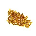 NIPLES 14Gx14mm VZ-C03-001A DORADA 38pcs ALUMINIO 7075