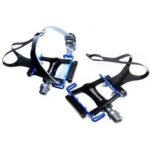 PEDALES TOE CLIP XC VZ-E02M-006T AZUL C/PUNTILLA