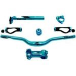 SET COMPONENTES MTB VENZO AZUL - Imagen 3