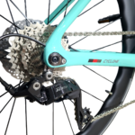 Bicicleta Ruta Twitter Cyclone-3rd Carbono Cyan - Imagen 3