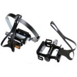 PEDALES TOE CLIP XC VZ-E02M-006T NEGRO C/PUNTILLA