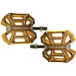 PEDALES VZD VZ-E02D-001 DORADO ALUMINIO 6061
