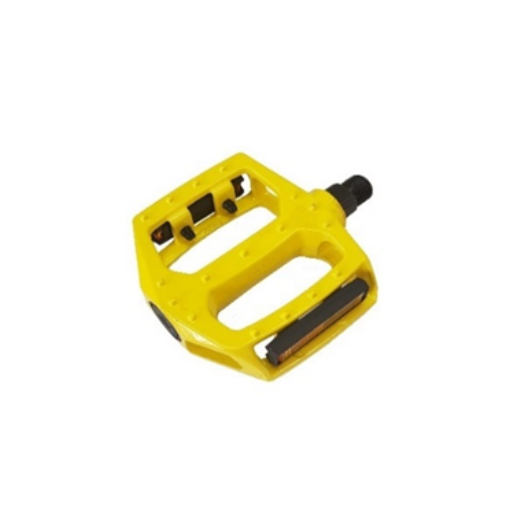 IM02667 PEDAL MTB ALUM. FP-965 AMARILLO 9 16" C REFLECTOR FEIMIN - Imagen 1