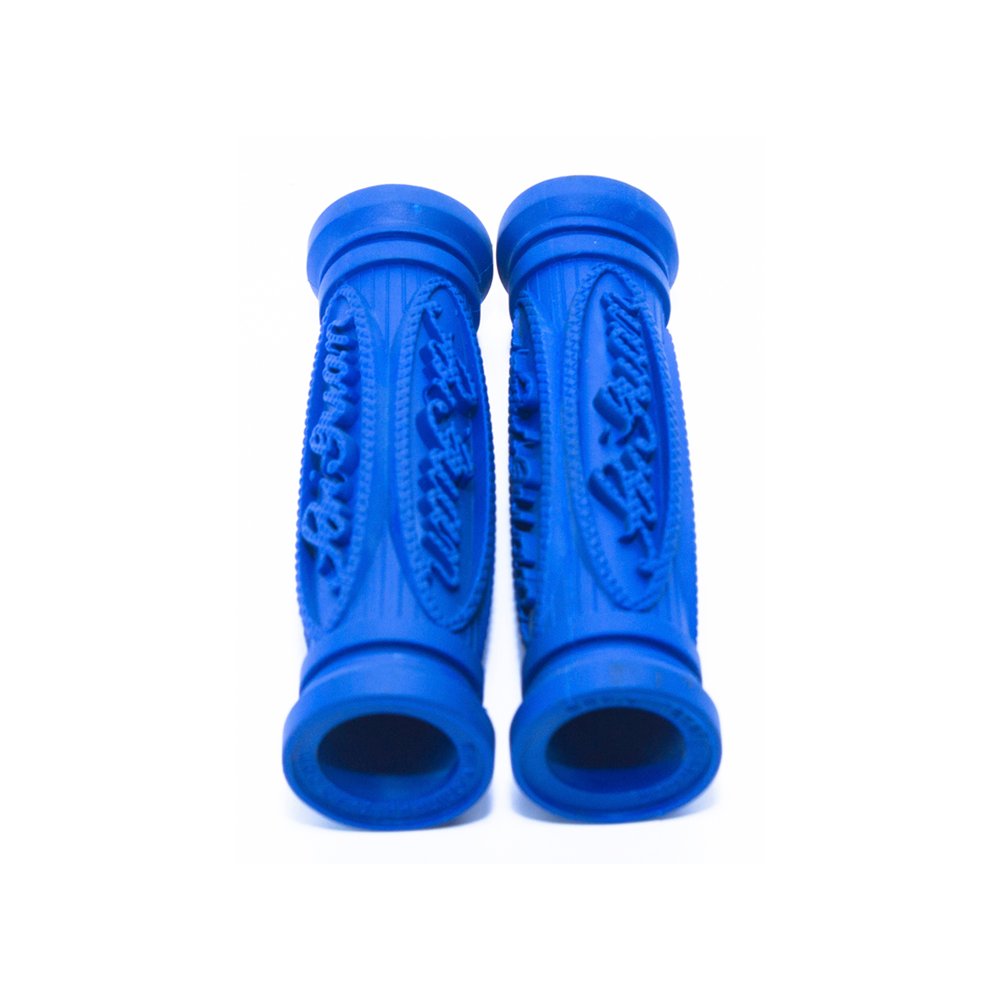 IM03508 PUÑO GOMA MTB SR-32-02 AZUL LETRA TAPONES SAIGUAN - Imagen 1