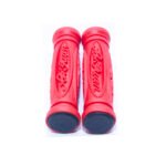PUÑO GOMA MTB SR-32-03 ROJO LETRA TAPONES SAIGUAN