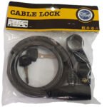 CANDADO C LLAVE 10X1200MM MOD.501 NEGRO DISPLAY