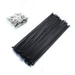 RAYOS DE 257MM X 14G. "NEGRO" GRS (144U.)