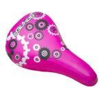 ASIENTO NIÑA XD-410-11 ROSADO ACOLCHADO 240 X 145 MM.