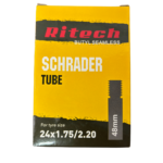 CAMARA 24X1.75 2.20 BUTYL VAL. AUTO 48MM. RITECH