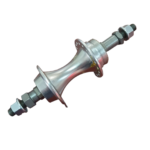 MAZA TRASERA 3 8" SF-A204 "SILVER" SELLADA ALUMINIO 36H.