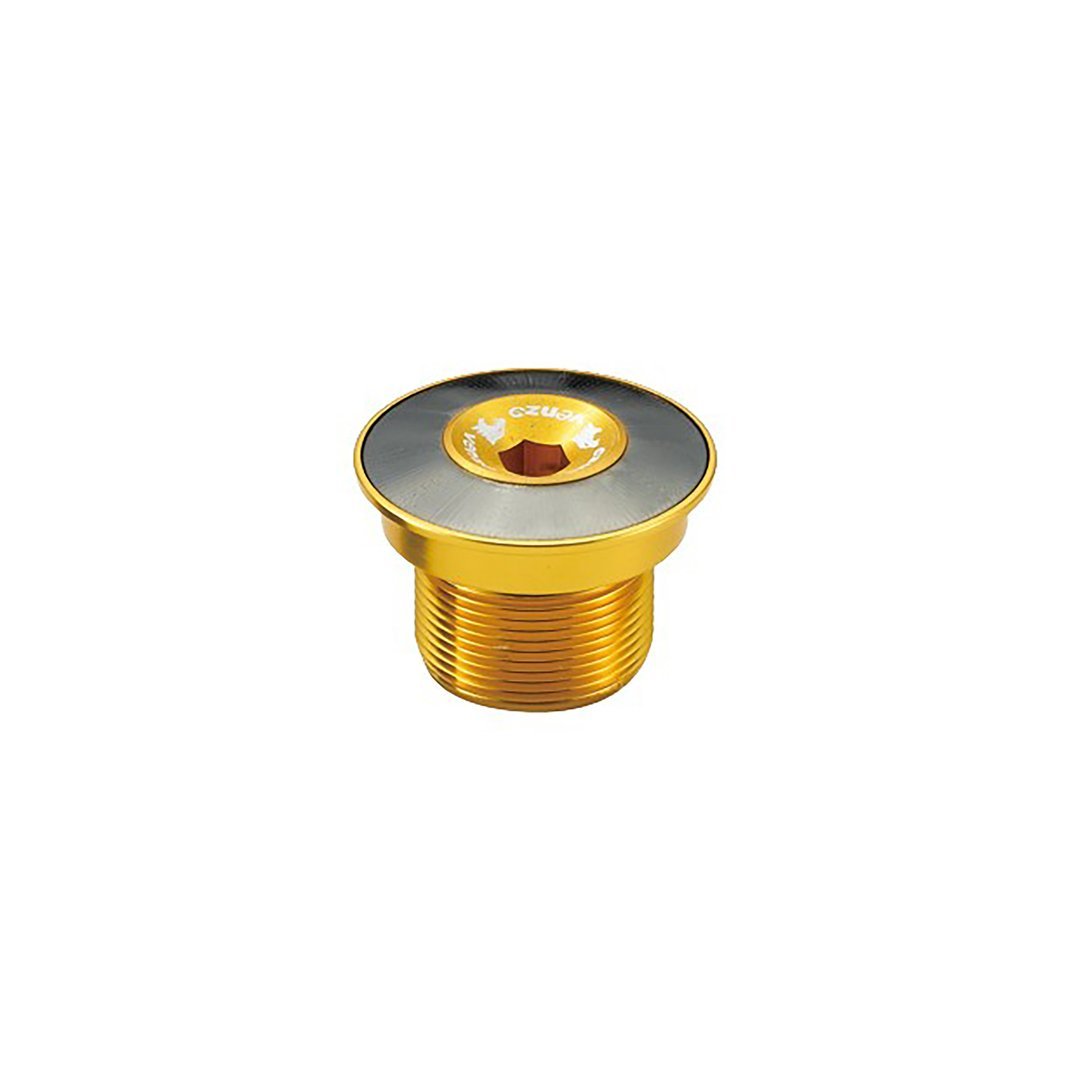 IM07557.jpg TAPA DE VOLANTE VZ-B14-006 DORADO SHIMANO DEOREXT/SLX/M19*P1 - Imagen 1