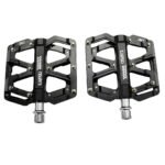 PEDAL CROSTER KP-196 NEGRO CNC, ROD. SELLADOS. 98X100MM