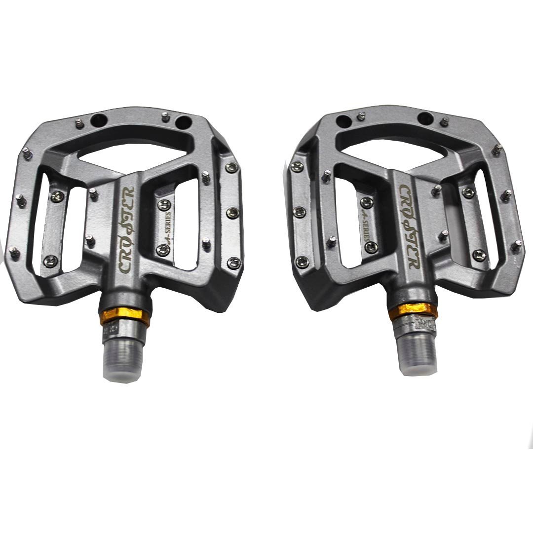 IM07895.jpg PEDAL CROSTER KP-M80 GRIS ALUM, ROD. ROLLER. 101X103MM - Imagen 1