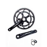 Volante Ruta Venzo Integrado 175M 53/39T Negro