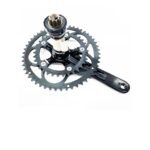 VOLANTE RUTA VENZO INTEGRADO 175M 50/34T  NEGRO - Imagen 2