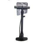 BOMBIN DE PIE GIYO ACERO DOBLE VALVULA PR MAX 160 PSI GF42G - Imagen 2