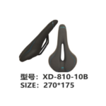 ASIENTO MTB XD-810-10B 270X175 MM. NEGRO PROSTATICO L AZUL