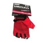GUANTES VENZO ROX  LYCAR D/CORTO ROJO XL
