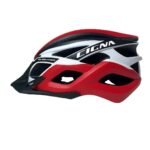 CASCO CIGNA WT-059 ADULTO L 57-61CM, ROJO-BLANCO MATE