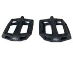 PEDAL BMX FIBRA/CRMO  9/16 100*110*28MM NEGRO