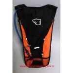 MOCHILA CAMEL 3.0 LITROS NEGRO/NARANJO REFLECTANTE NYLON MOCHILA CAMEL 3.0 LITROS NEGRO/NARANJO REFLECTANTE NYLON - Imagen 2