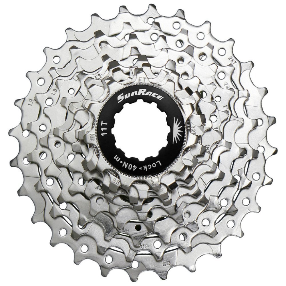 R9-28T-EDIT.jpg PIÑON CASSETTE SPROCKET R91 9VEL, 11-28T - Imagen 1