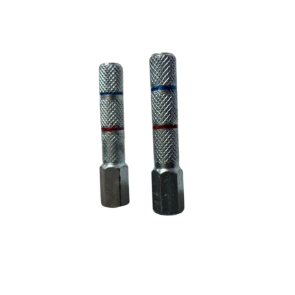 PEDALINES LARGO EJE TRASERO 12.5 X 75 MM. ZP HS-571