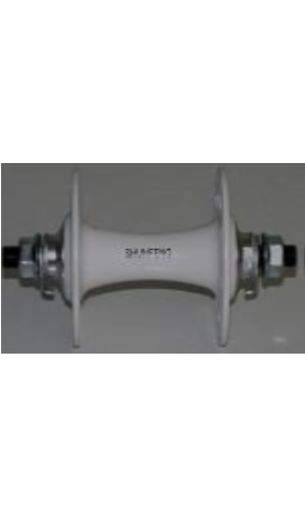 SAI03937 MAZA DELANTERA 3 8 SF-A239F BLANCA FIXIE ALUMINIO ROD. SELLA - Imagen 1