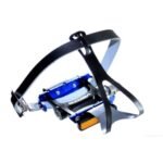 PEDALES TOE CLIP XC VZ-E02M-006T AZUL C/PUNTILLA - Imagen 3