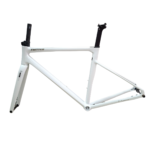 MARCO TWITTER C6 RUTA ALUMINIO BLANCO +HORQUILLA CARBONO