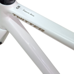 MARCO TWITTER C6 RUTA ALUMINIO BLANCO +HORQUILLA CARBONO - Imagen 2