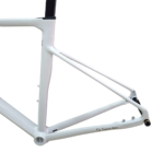 MARCO TWITTER C6 RUTA ALUMINIO BLANCO +HORQUILLA CARBONO - Imagen 3