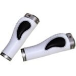 PUNO CUERO VZ-E05-004 GRIS LEATHER GRIP ARGOLLA ALUMINIO