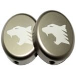 TERMINAL PUÑO  GRIS TAPA ALUMINIO