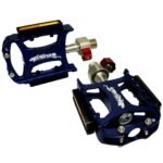 PEDALES VENZO AZUL DESMONTABLE