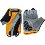 GUANTE SOLEHRE DEDO CORTO GEL NARANJO M