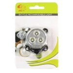 LUZ DELANTERA REDONDA RECARGABLE