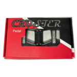 PEDALES CROSTER KP-308 NEGRO CNC, 3 ROD. SELLADO 106X110M - Imagen 2