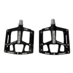 PEDALES CROSTER KP-308 NEGRO CNC, 3 ROD. SELLADO 106X110M