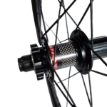 Ruedas de Carbono Retrospec Freno Disco Eje Pasante - Imagen 6